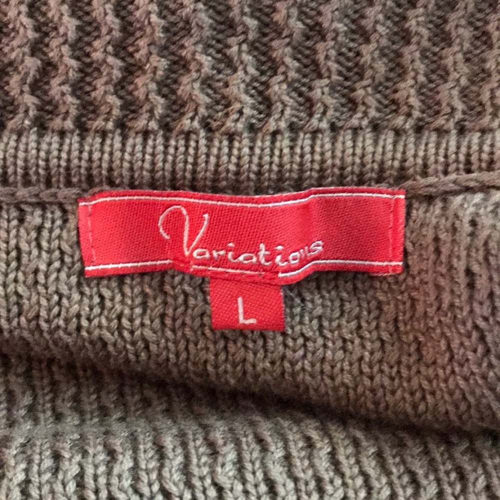 🤎NWOT🤎Variations Sweater🤎 - Picture 4 of 6